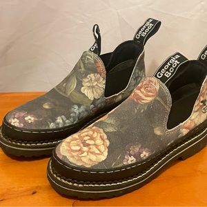 Georgia giant boots, floral flowers